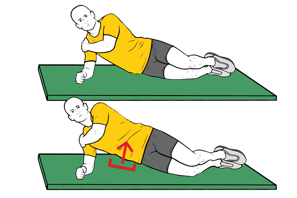 Planxa lateral amb suport genolls